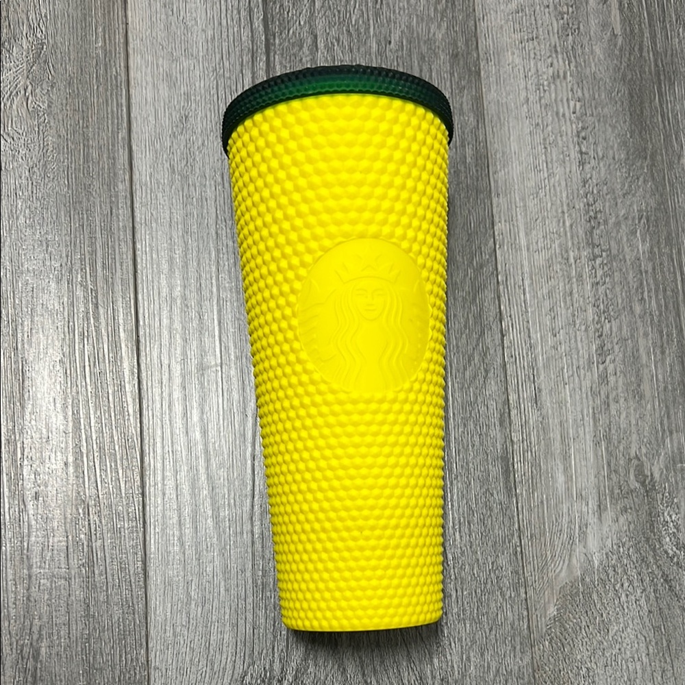 Starbucks HAWAII EXCLUSIVE Pineapple Tumbler / missing straw